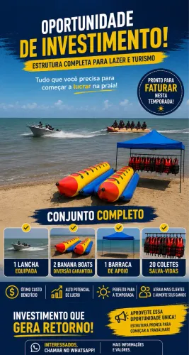Conjunto Empreendedorismo Banana Boat