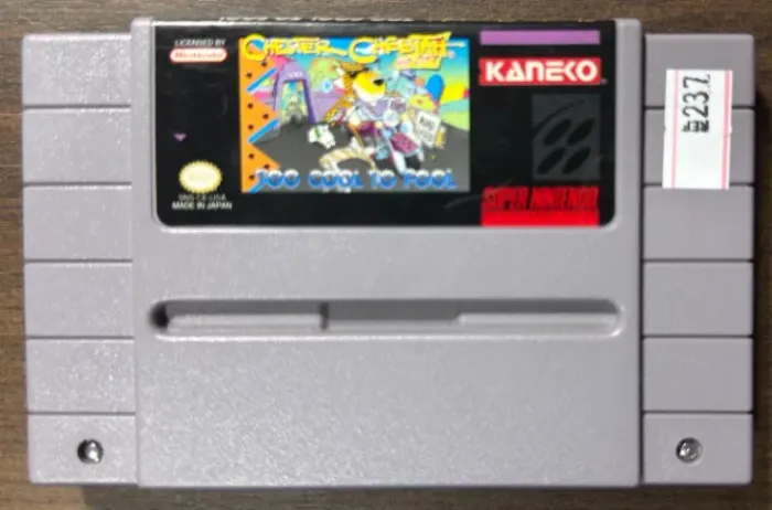 Chester Cheetah Too Cool to Fool Original SNES Super Nintendo 237