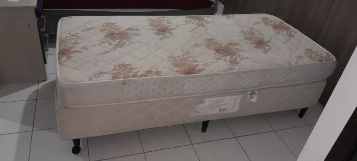 Cama box solteiro 