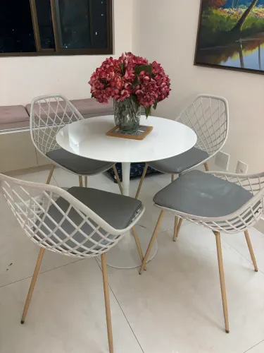 CONJUNTO MESA + CADEIRAS PARA VARANDA/ SALA