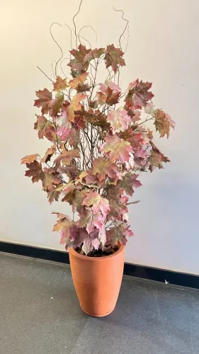 Árvore Artificial Maple (folha canadense) 1.65m + Cachepot! Pereito Lindo!