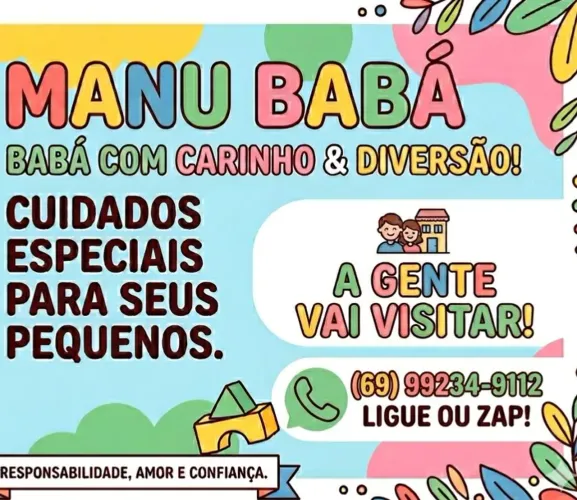 Uma amiga que Cuida de criança 