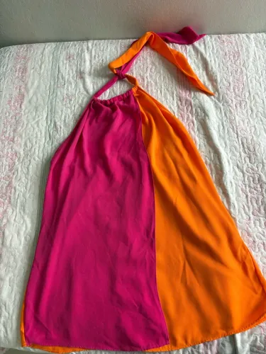 Blusa frente única bicolor Zinco m