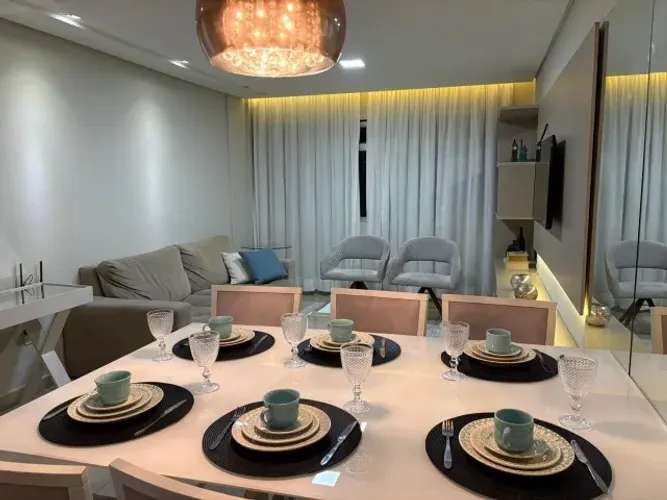 APARTAMENTO DOIS QUARTOS 100% MOBILIADO