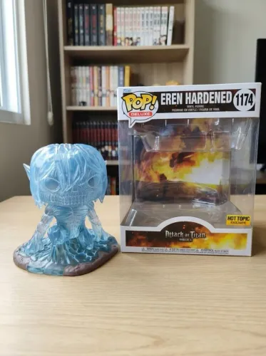 Funko Pop Deluxe Eren Hardened 1174 - Attack on Titan (Exclusivo Hot Topic)