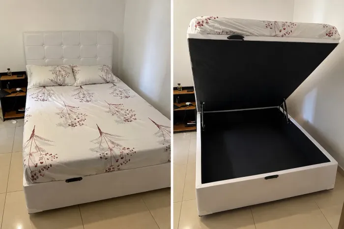 Cama Box Casal, Completa