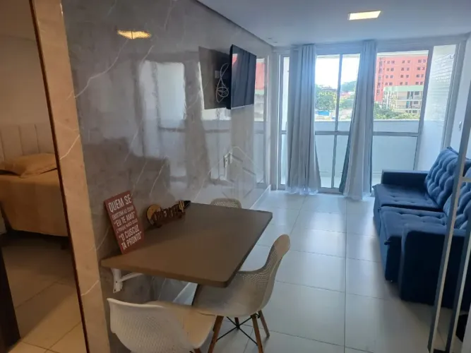 Apartamento mobiliado para alugar com 1 quarto, 1 vaga no Miramar - Joao Pessoa/PB