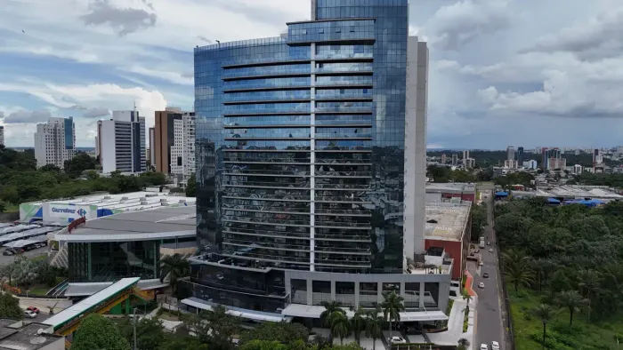 Cristal Tower, 42m2, Manauara Shopping, MOBILIADA