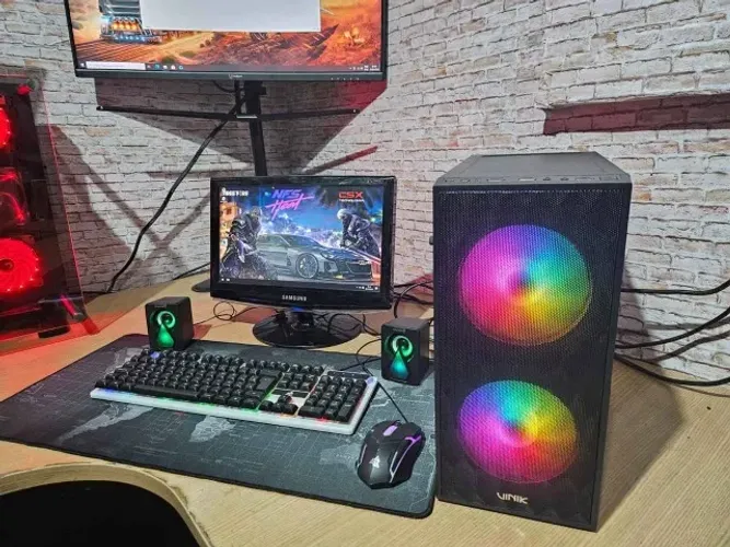 VENDO/TROCO PC GAMER INICIAL/ DUAL CORE/ 8GB RAM/500GB/ TELA 16 POL/ FORMATADO +ENTREGA