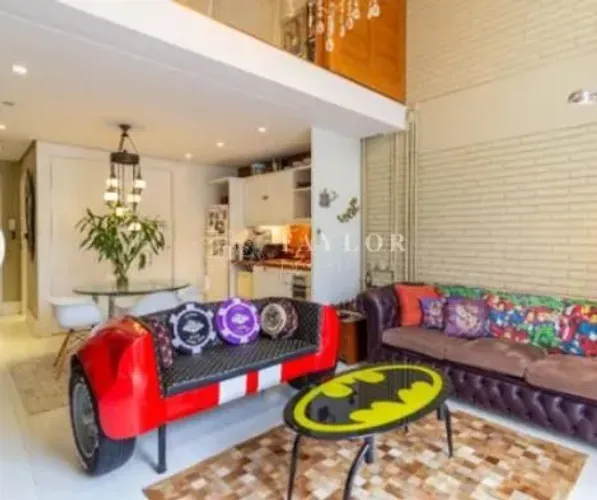 Flat/Loft/Estúdio com 2 quartos, Cerqueira César - São Paulo