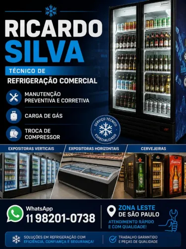 Técnico de refrigeração comercial 