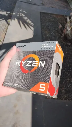 Processador Ryzen 5 4600g na Caixa sem cooler box