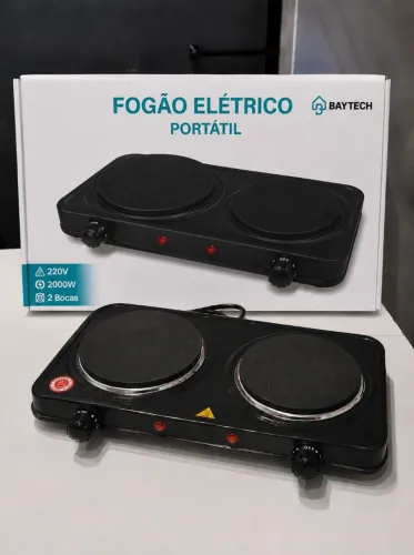 Fogão Elétrico 2 Bocas, 220v, NOVOS, Últimas 9 Unidades 