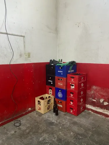 Engradados de cervejas