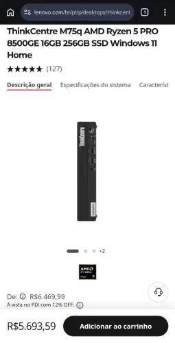 Lenovo Thinkcentre M75Q