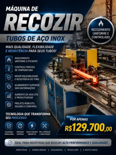 MÁQUINA DE REVENIR | RECOZIR TUBO