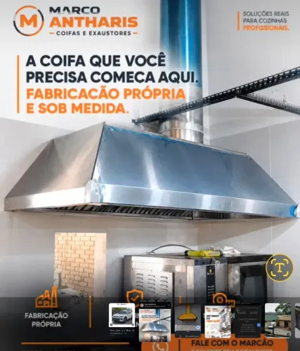 Coifas e Tubulações