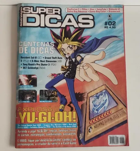 Revista Super Dicas Playstation Yugioh No 2