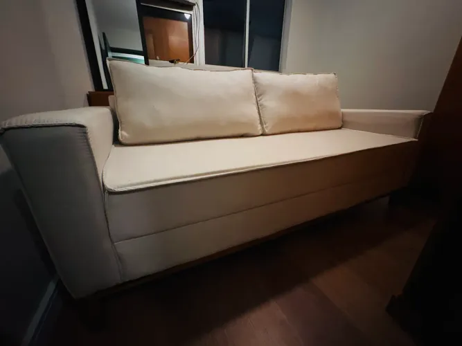 Sofá living Mobly Beny - 180 cm / 3 lugares