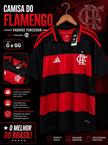 Camisa do Flamengo Versão Torcedor