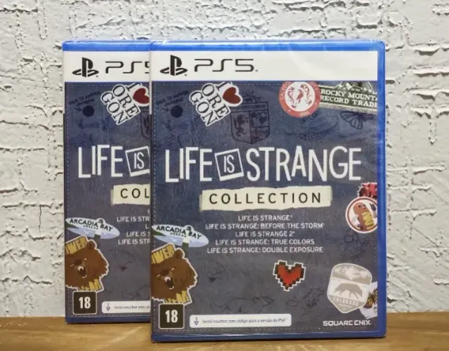 Life IS Strange Collection Ps5 Lacrado (Aceitamos seu jogo usado como pagamento)