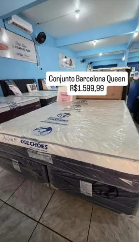 Cama Queen 158x198 MOLAS ENSACADAS - super oferta até dia 20.06