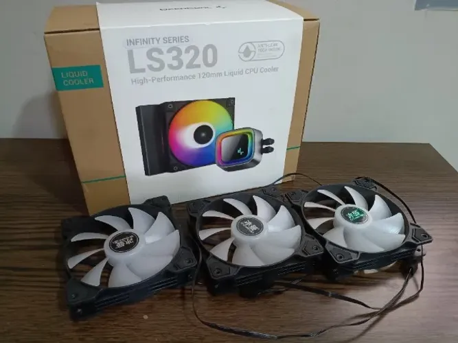 Water Cooler Deepcool Anti-leak Ls320 Rgb Preto