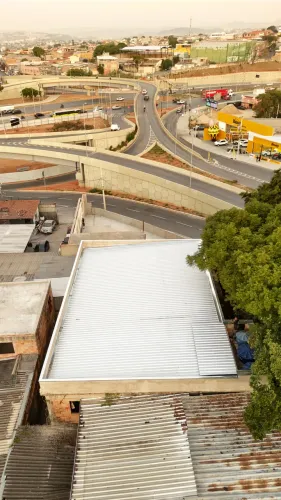 Filmagem com drone 