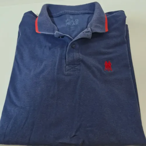 Camiseta Polo Marinho