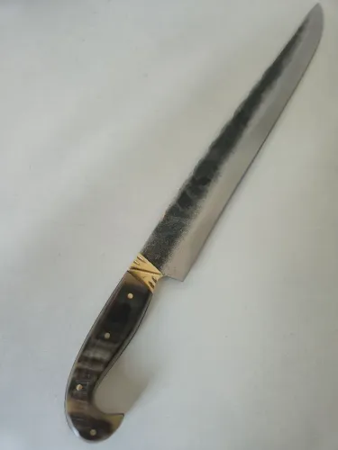 Faca Sorocabana 14" Artesanal 4mm Aço Carbono