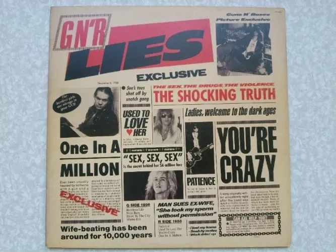 Guns And Roses - Lies Lp (Vinil)