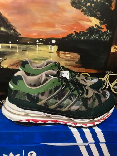 Bape x adidas Adistar HRMY World Cup Pack Hemp