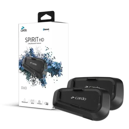 Intercomunicador de capacete Cardo Spirit HD Duo