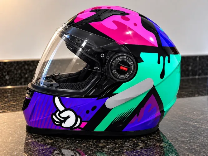 Capacete LS2 FF358 Masterpiece - RARO