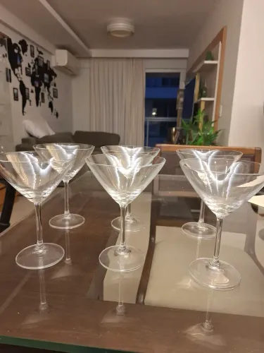 Taças de cristal para drink