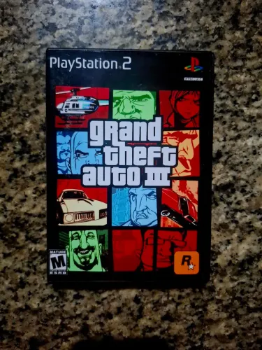 Grand Theft Auto (GTA) III - PS2