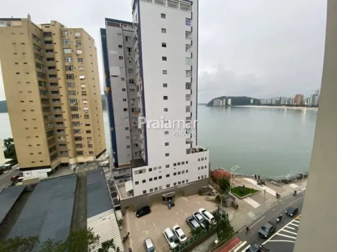 APARTAMENTO À VENDA EM ITARARÉ, SÃO VICENTE - 1 DORMITÓRIO, VISTA PARA O MAR - R$ 320.000