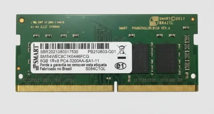 Memória DDR4 - Notebook 8Gb e 4Gb