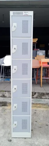 Armário Vestiário Nilko Com 06 Portas
