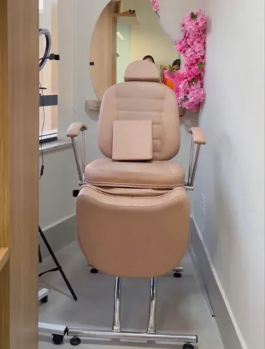 Cadeira de estética reclináveis 
