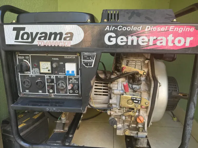 Gerador diesel Toyama TD4000CXE