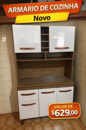 Armário de cozinha NOVO ENTREGO