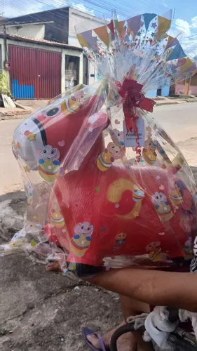 VAQUINHA DE PULAR INFANTIL