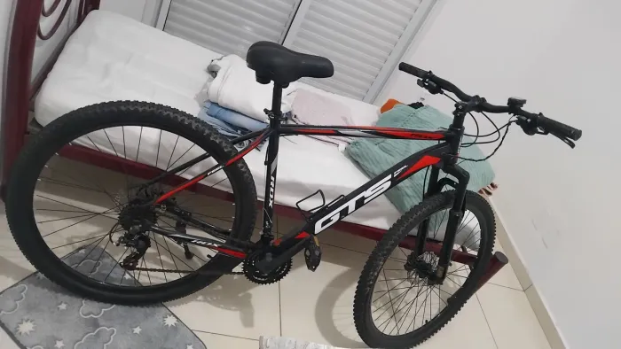 Bicicleta gts aro 29 freios hidráulico