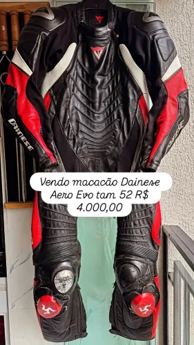Macacão Dainese Aero Evo 52