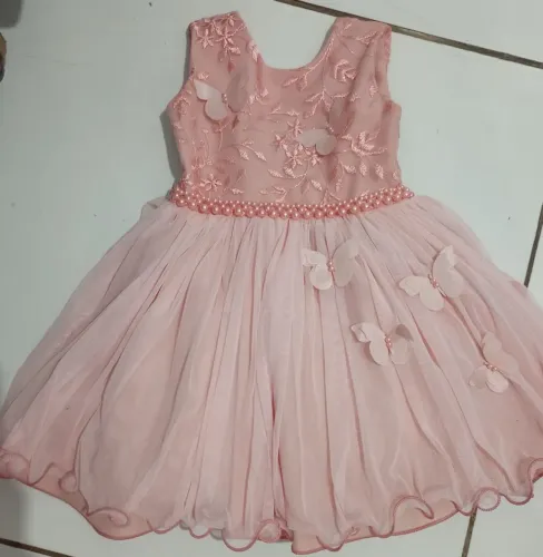 Vestido festa de menina de 1 aninho