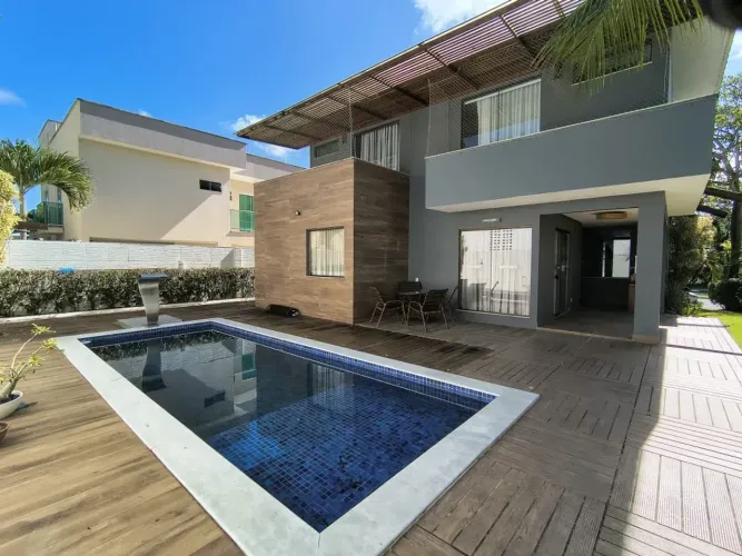 Casa Mo para aluguel com 290 metros quadrados com 4 quartos em Alphaville (Abrantes) - Cam