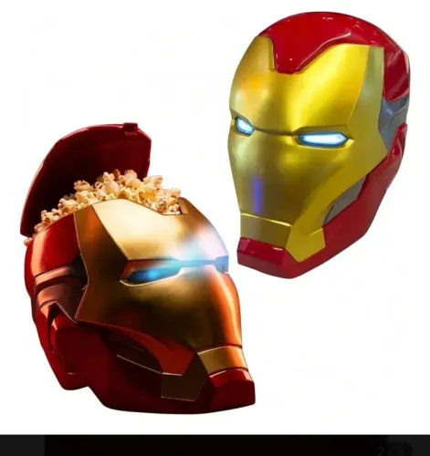 Balde Homem de Ferro 3D Cinemark Novo