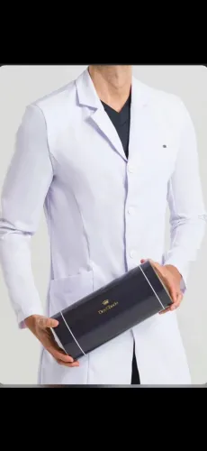 Jaleco masculino graduation dra Cherie 
