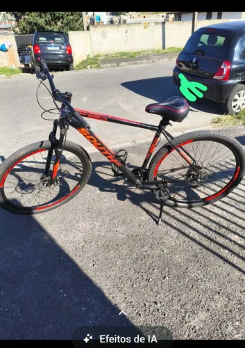 Bicicleta aro 29 semi nova revisada